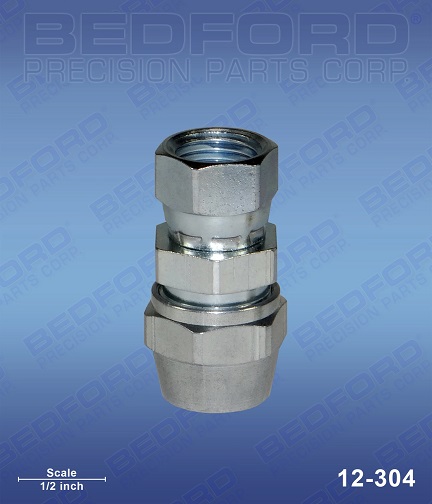 Bedford 12-304 is Devilbiss P-HC-4523 Hose Fitting aftermarket replacement